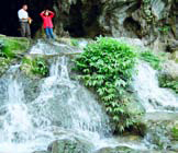 Hang Phượng Hoàng, Suối Mỏ Gà